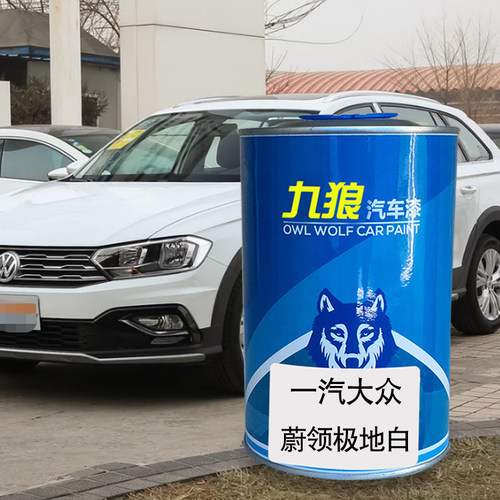 九狼汽车漆大成品众改色车喷漆蔚揽铃柏林灰星夜蓝极地白镭射银色 - 图1