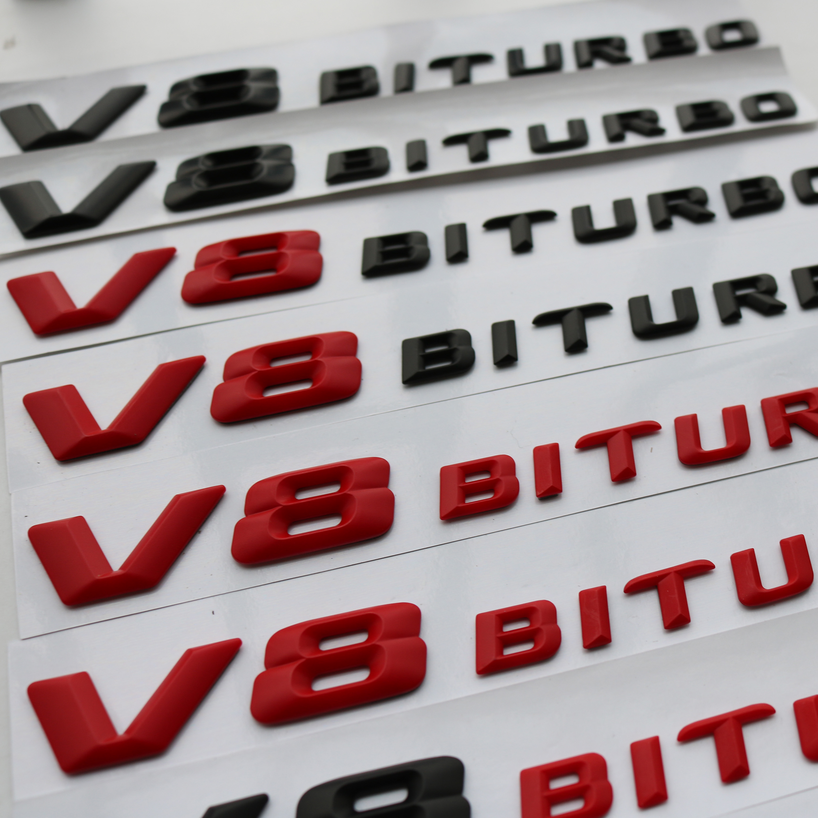 适用于奔驰V8 V12 BITURBO4MATIC叶子板标车标TURBO 4MATIC AMG标 - 图1