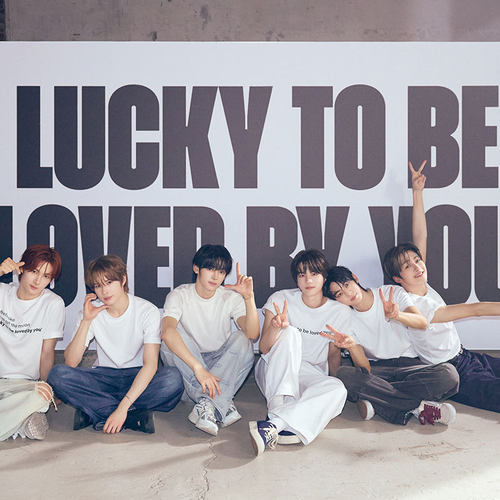 TWS单曲LuckyToBeLoved周边应援衣服同款棉印花短袖T恤打歌夏季 - 图0