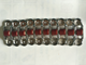 Plastic steel window pulley track vintage mute