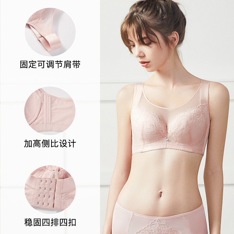 茜施尔抹胸性感内衣女薄款夏季胸罩 茜施尔文胸