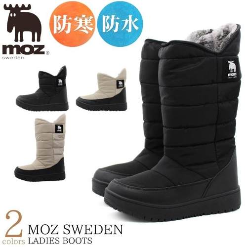 MOZ少量！轻量机能鞋加绒保暖防滑户外日系中筒雪地靴面包靴棉鞋 - 图0