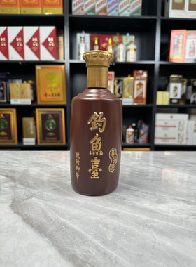 钓鱼台尊品酒空酒瓶摆件装饰空瓶高档酒瓶子摆柜陈列道具稀有整套