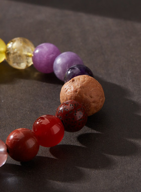 18籽手串手持十八籽手串菩提手串九紫离火十八子手链男女多宝佛珠