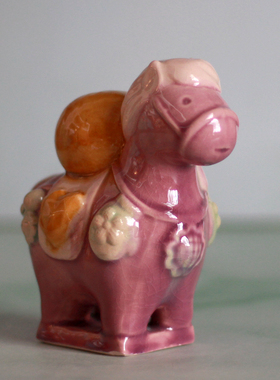 洛阳文创小胖马博物馆文创摆件