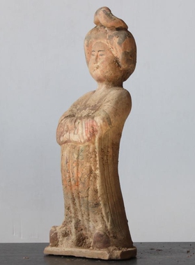 陶瓷仿古仕女俑客厅博古架摆件