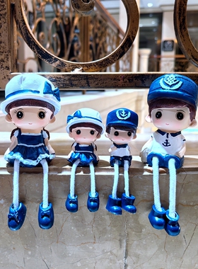 加勒比海盗人物船长水手娃人家居