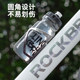 Jaula para botella de agua galvanizada Rock Brothers, jaula para botella de agua para bicicleta
