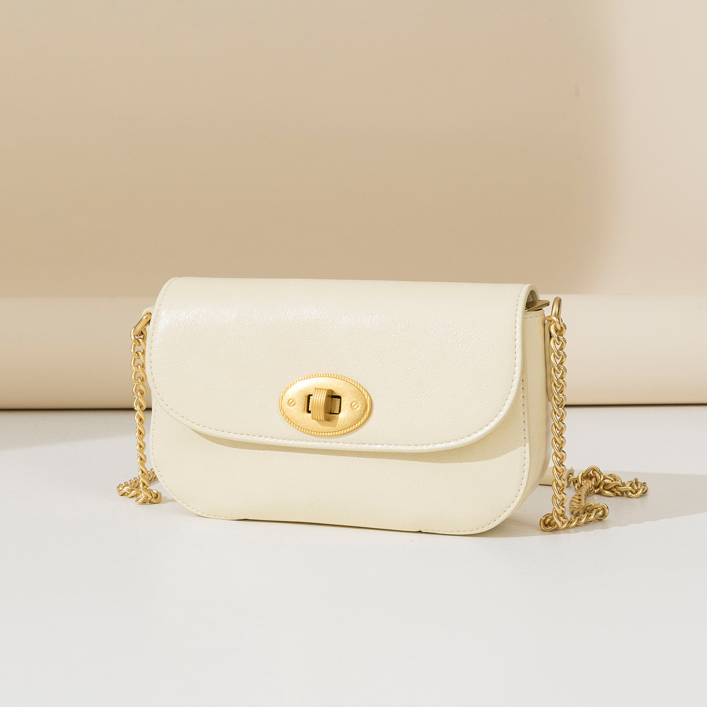 奥康 女包2026新款单肩包翻盖小方包高级感极简风链条斜挎包,淘宝优惠券,粉丝福利购,淘宝优惠卷