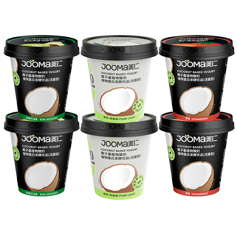 美仁椰子基植物酸奶纯净素酸奶巴坦木酸奶原味素椰子酸奶素食酸奶,淘宝优惠券,粉丝福利购,淘宝优惠卷