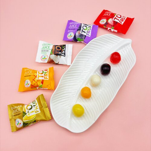ADM马来风味综合水果味果酱软糖果婚糖喜糖网红休闲零食厂家直销 - 图2