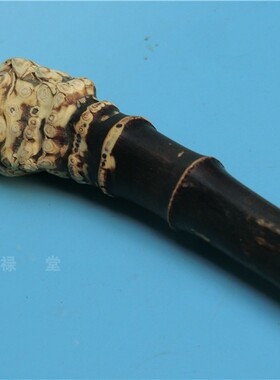 紫竹根雕摆件天然象形原料竹制品手把件实心竹茶宠虫宝招财宝389