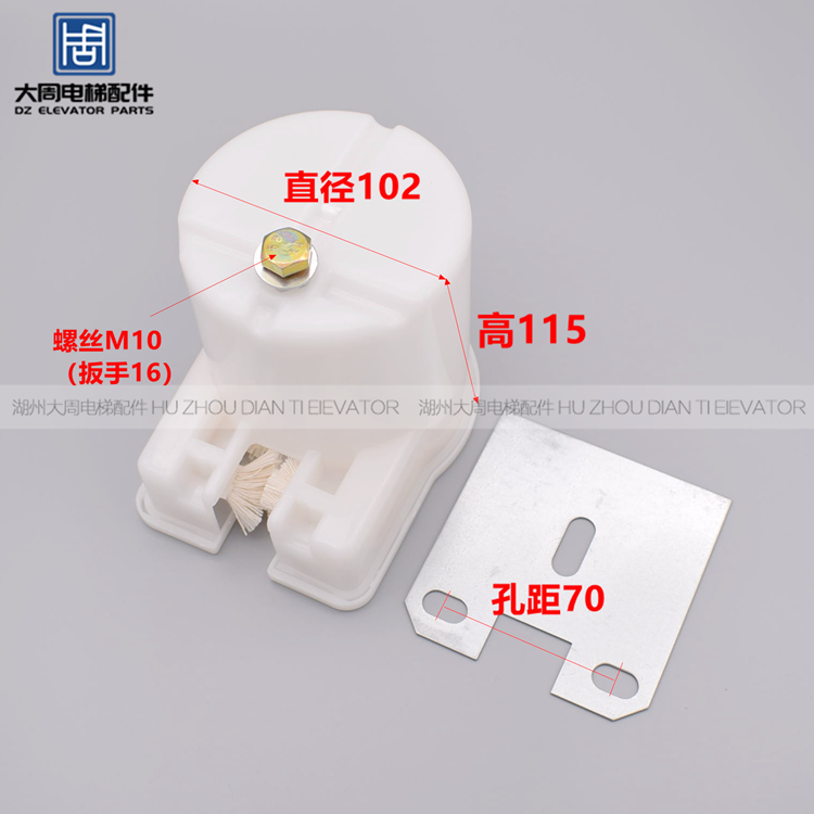 电梯油杯圆油杯新型导轨三菱棉线毛线油壶油盒电梯配件-图0