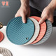 Insulation pad Thickened placemat anti-scalding deer and song