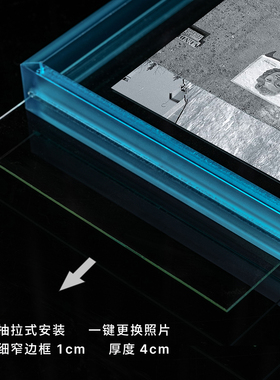 亚克力双面透明相框海报展示框