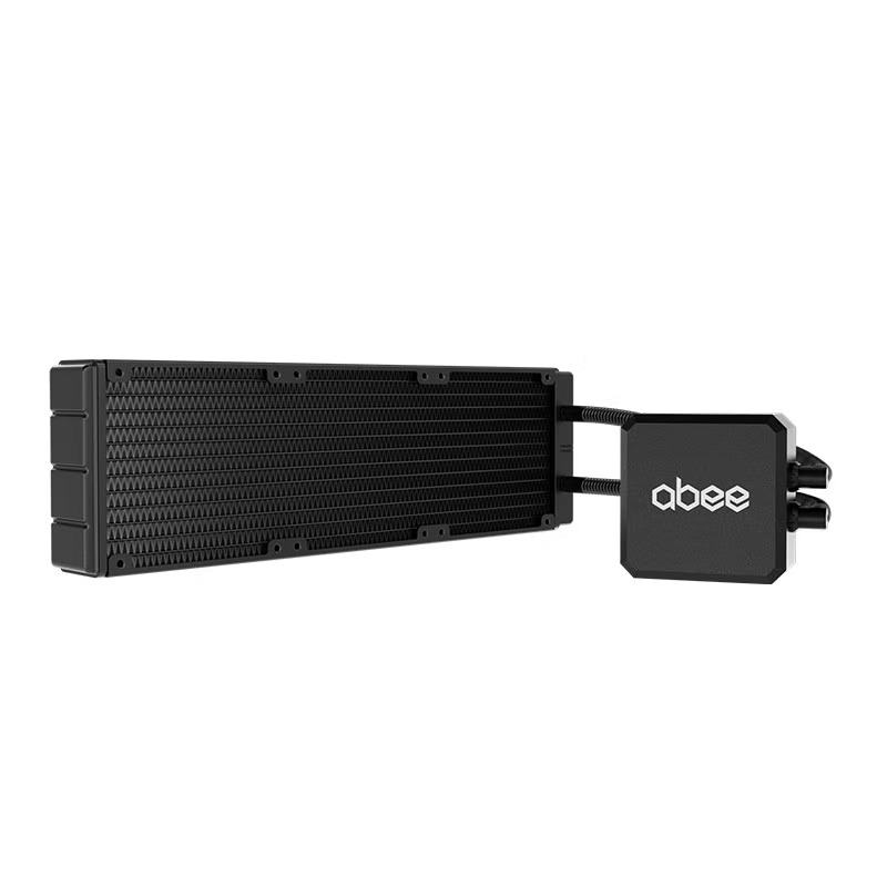 abee TR360 AMD线程撕裂者专用一体水冷散热器全铝黑色全新正品-图1