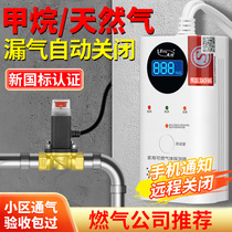 Gas alarm leaks air leakage automatic cut-off valve solenoid valve device natural gas methane home catering commercial