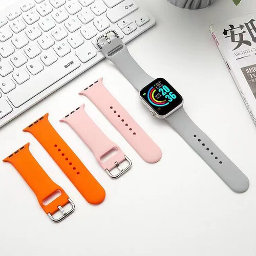 适用小苏米su12智能手表硅胶表带华强北S10promax腕带su12pro表链 - 图2