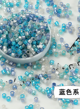 超优质2.5mm蛋白灌银古董珠米珠手工diy串珠手链耳环饰品配件材料