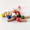 Solid wood hole board accessories match sticks wooden hole board storage shelf hook accessories wooden sticks match sticks