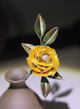 缠花胸针古风宫廷风复古/宫廷