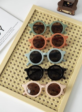 眼镜太阳镜防紫外线中小童