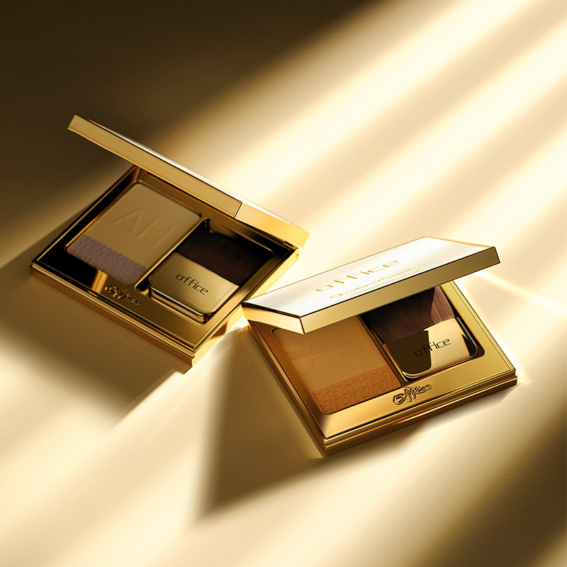 【官方】office专柜赫本柔光蜜彩饼 office化妆品粉饼