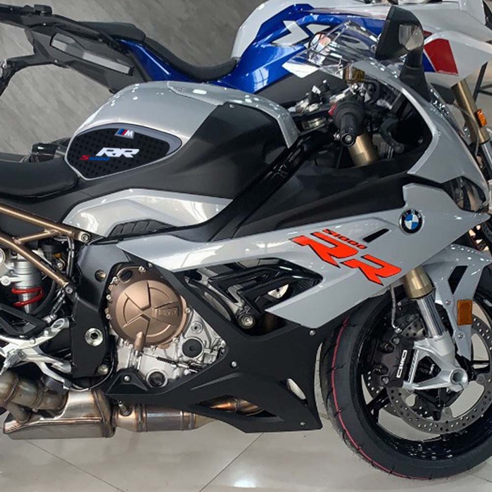 适用宝马S1000RR S1000 2019-2023年 油箱贴 护膝垫 防滑贴保护贴 - 图1