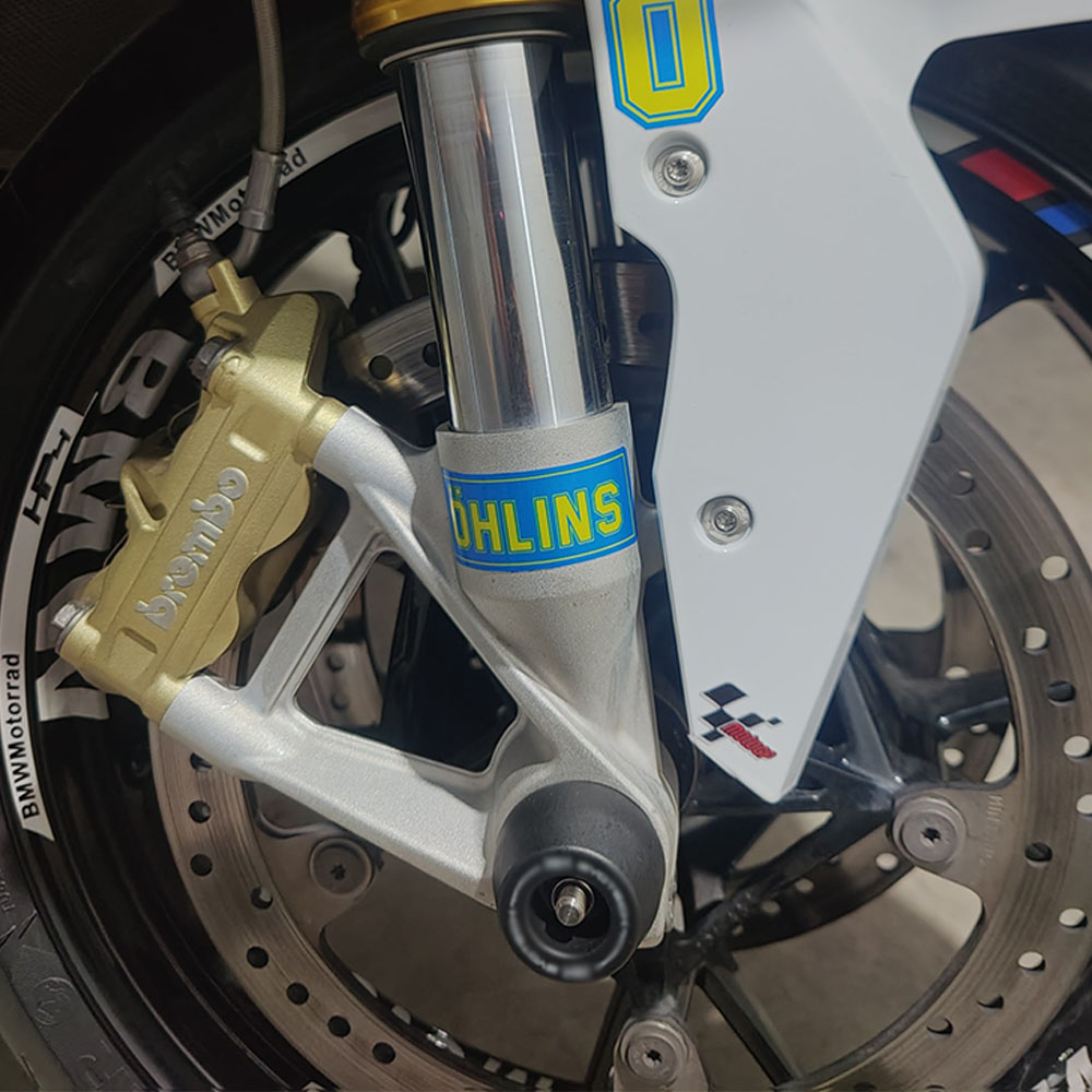 适用宝马S1000R/S1000RR/S1000XR 改装前后轮防摔球EP 轮轴保护球 - 图0