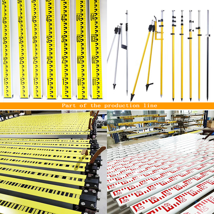 水平仪塔尺3米5米7米可伸缩加厚铝合金塔尺水准仪塔尺水准仪标尺 - 图3