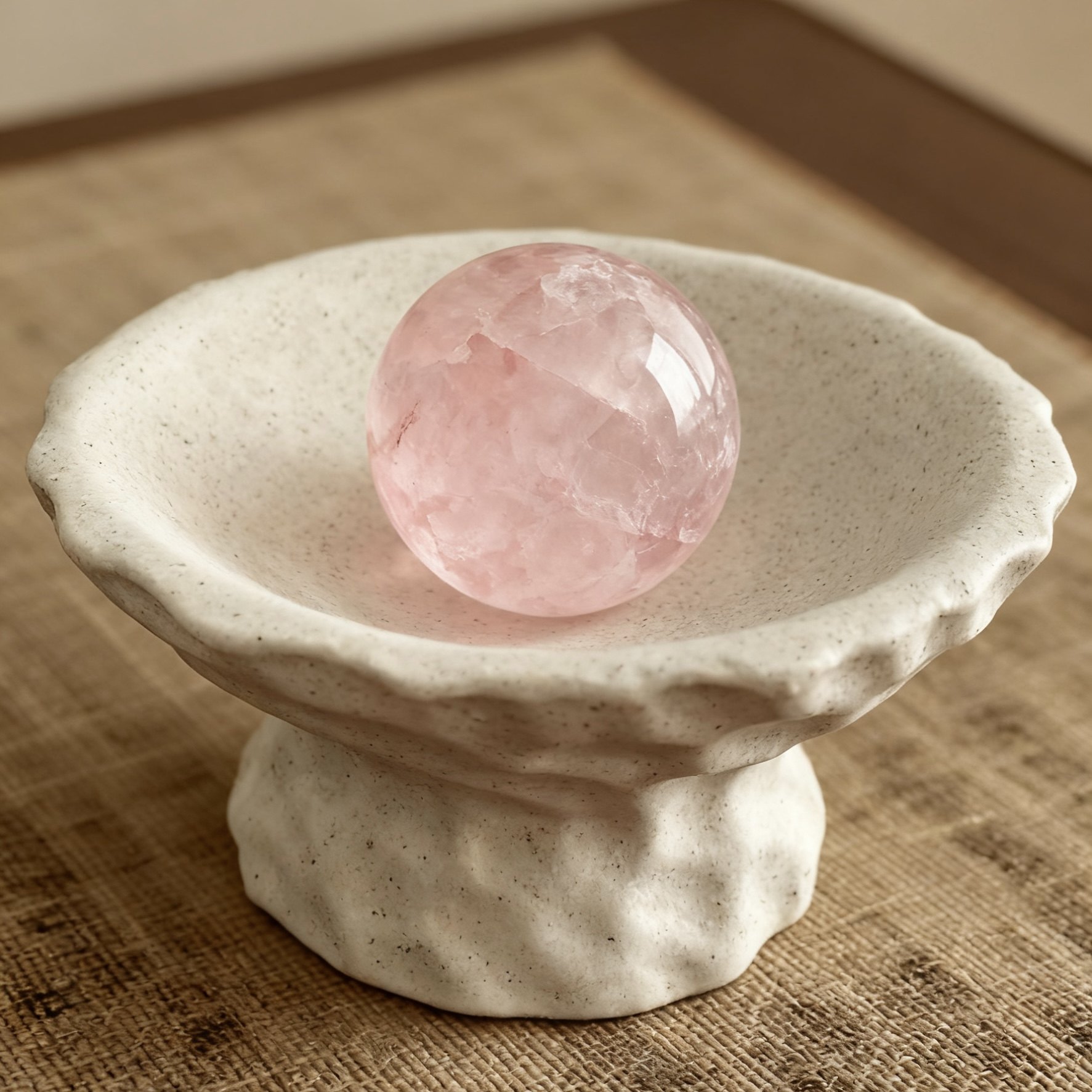 创意现代水晶球托盘陶瓷高脚高颜值床头柜装饰品摆件女生房间卧室,淘宝优惠券,粉丝福利购,淘宝优惠卷