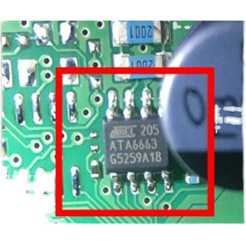 ATA6663汽车LIN收发器通讯IC芯片模块 SOP8脚全新进口-图0