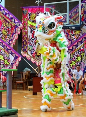 醒狮舞狮南狮行优惠狼毛狮