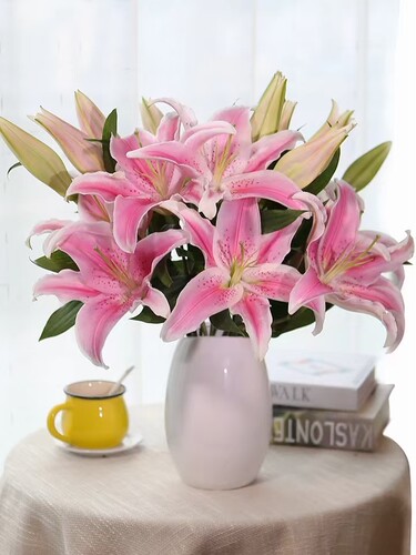 【精美单品品质优先】年花云南昆明卡瓦娜百合鲜花速递基地直发 - 图0