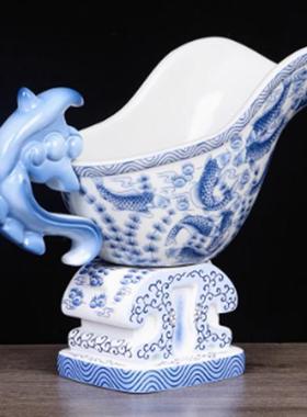 2025蛇年吉祥物大展宏图文摆件