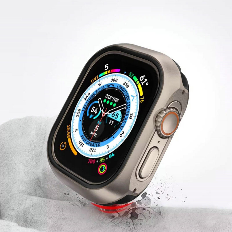 适用苹果手表ultra金属壳iwatch789运动保护壳apple watch456防摔 - 图2