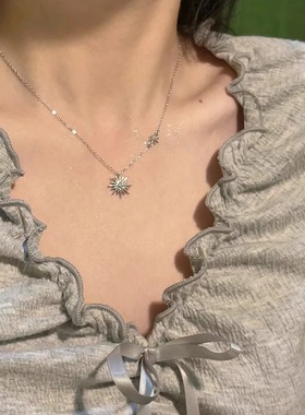 向阳而生~太阳花项链！