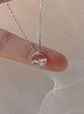 一缕清泉项链锁骨链2026年新款