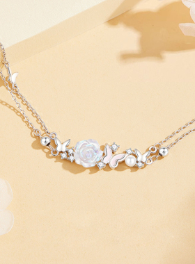 山茶花~人家富贵花！高颜值手链