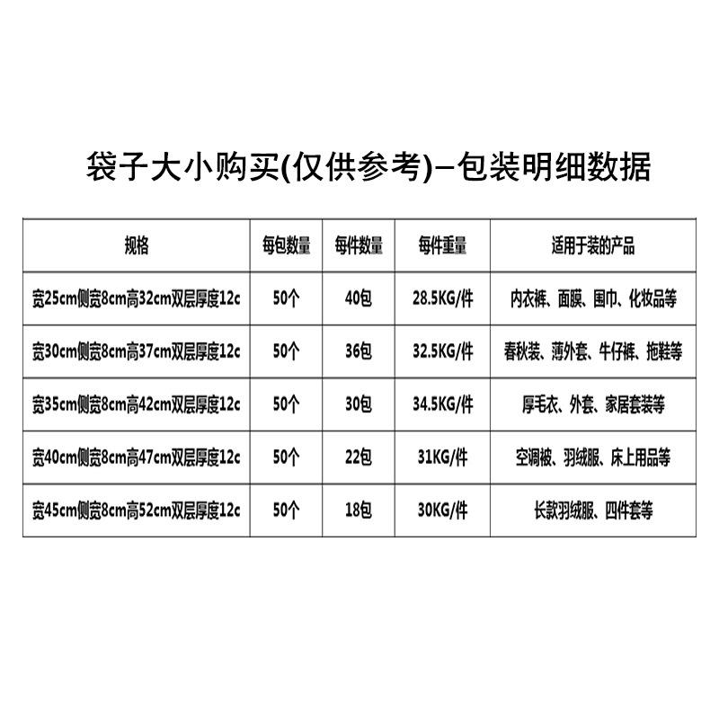 服装手提袋塑料礼物袋童装加厚礼品袋购物包装胶袋子可印logo包邮-图0