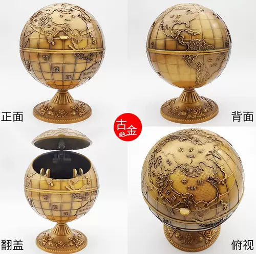 Антикварная большая классическая пепельница для офиса, подарок на день рождения