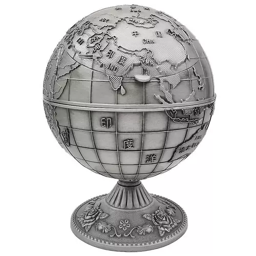 Антикварная большая классическая пепельница для офиса, подарок на день рождения