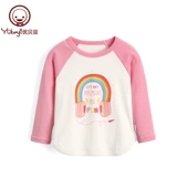 Приятный телу детский весенний хлопковый лонгслив для мальчиков, детская одежда