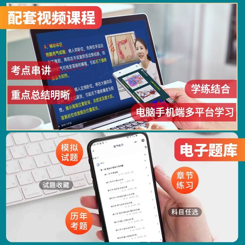 现货 2024护士资格证考试同步精练习题集 试题护士资格证考试用书执业资料人机对话知识导图视频课程2024人卫军医版随身记轻松过