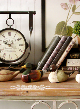 田园风美式乡村复古做旧结婚礼物