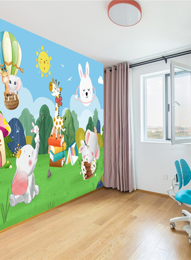 儿童房间装饰画幼儿园墙贴卡通动漫装饰墙壁画墙贴无气味壁纸画