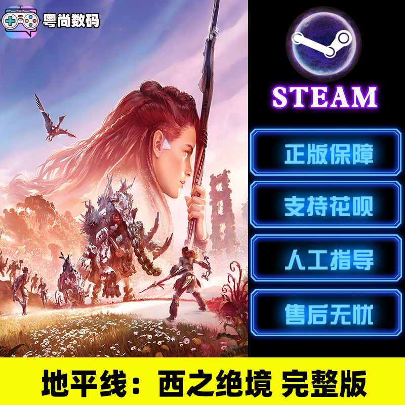 PC正版中文 steam游戏 地平线：西之绝境 完整版 索  国区激活码 现货 - 图0