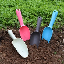 Multi-meat shovel plastic bucket shovel cylindrical turnover seed flower potted flower potted plant gardening planting tool suit shovel barrel