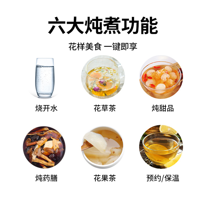 九阳合千润专卖店九阳养生壶多功能家用mini玻璃煎药壶办公室全自动小型养身煮茶器1