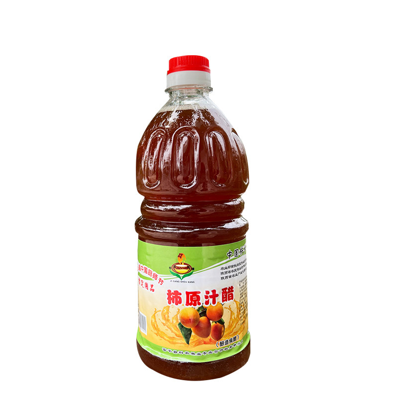 陕西富平特产柿子醋原汁果醋 农家自酿800毫升桶无麸质无小麦食醋,淘宝优惠券,粉丝福利购,淘宝优惠卷